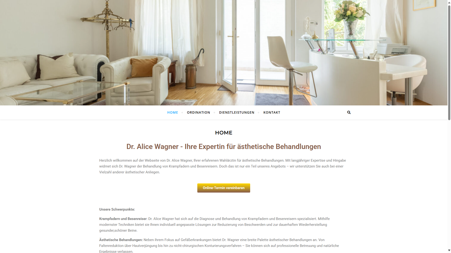 alice-wagner.com – Projektvorschau